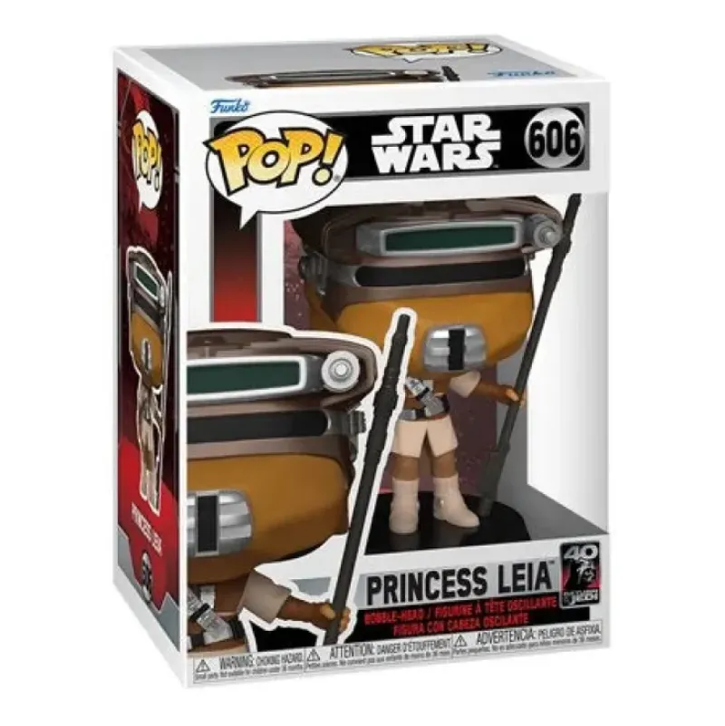 New Funko Star Wars: Return of the Jedi 40th Anniversary - Princess Leia (Boushh) Pop! Vinyl Figure