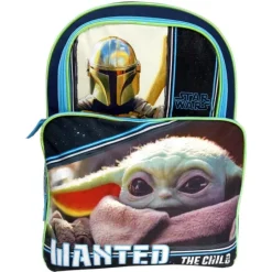 Best United Party Star Wars "The Child" Baby Yoda 16" Cargo Backpack