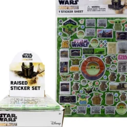 Hot United Party Star Wars "The Child" Raised Sticker Sheet