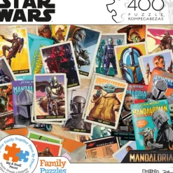 New Buffalo Games Star Wars: The Mandalorian: Trading Card Expansion Pack - 400 Piece Puzzle