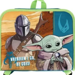 Discount Bio World Star Wars The Mandalorian Kids Hanging Tablet Display Backpack