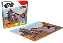 Clearance Buffalo Games Star Wars: The Mandalorian: Speed Biker Strike - 100 Piece Puzzle