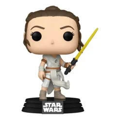 New Funko Star Wars: The Rise of Skywalker - Rey with Yellow Saber Pop! Vinyl Figure