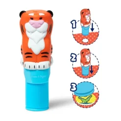 New Melissa u0026 Doug Sticker WOW! Activity Pad & Sticker Stamper - Tiger