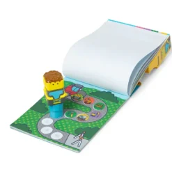 Best Melissa u0026 Doug Sticker WOW! Activity Pad & Sticker Stamper - Construction