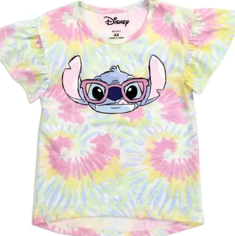 Hot Childrens Apparel STITCH Black Girls 4-6X T-Shirt