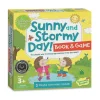 Outlet Peaceable Kingdom Sunny And Stormy Day! Book And Game