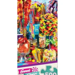 Hot MasterPieces Sweet Shoppe - 500 Piece Puzzle Assortment