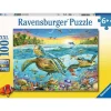 Hot Ravensburger Swim with Sea Turtles 100 Piece Puzzle