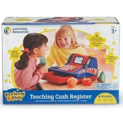 New Learning Resources Teaching Cash Register