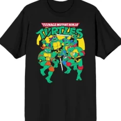 Sale Bio World Teenage Mutant Ninja Turtles Retro Unisex Tee