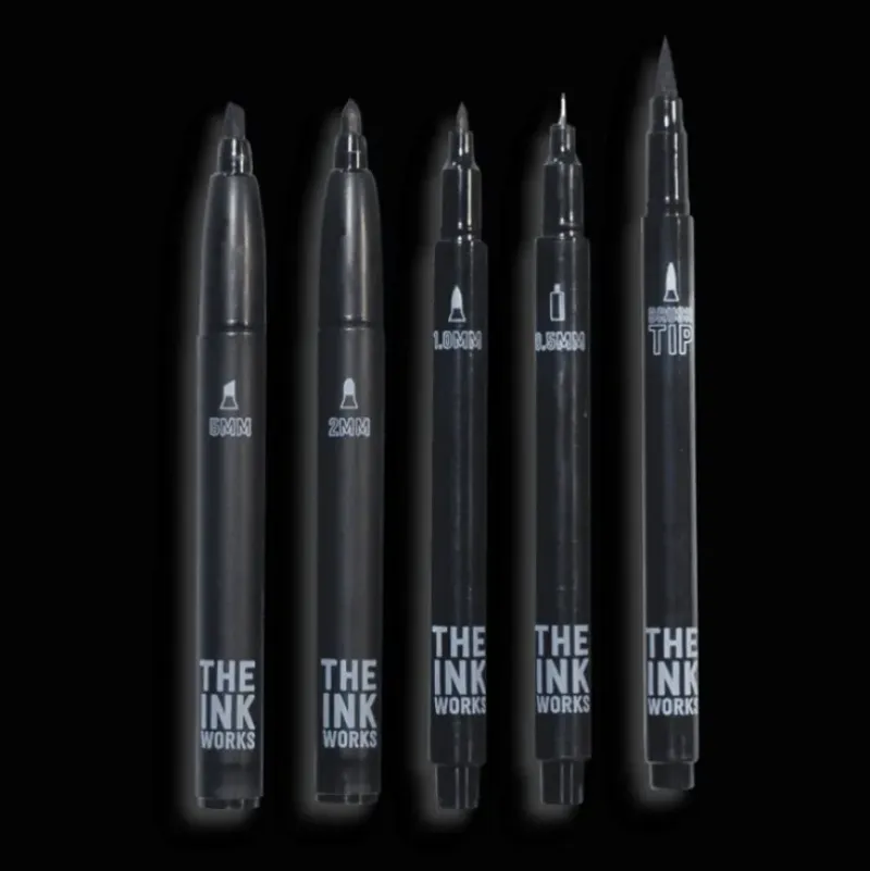 Hot Ooly The Ink Works Markers - Set of 5