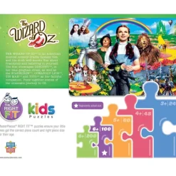 New MasterPieces The Wizard of Oz - Wonderful Wizard of Oz - 100 Piece Puzzle