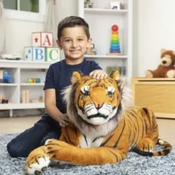 Best Melissa u0026 Doug Tiger - Lifelike Animal Giant Plush