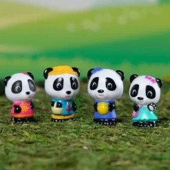 Clearance Fat Brain Toys Timber Tots Panda Family of 4