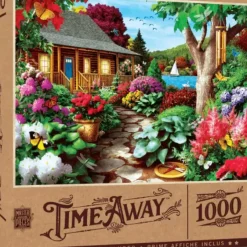 Best MasterPieces Time Away - Dragonfly Garden 1000 Piece Puzzle