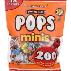 Outlet Tootsie Pops Minis Lollipops 200 count Bag