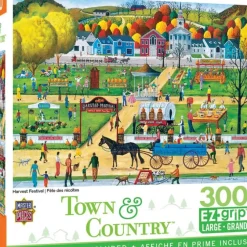 Hot MasterPieces Town & Country - Harvest Festival - 300 Piece EzGrip Puzzle