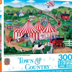 Online MasterPieces Town & Country - Jolly Time Circus - 300 Piece EzGrip Puzzle