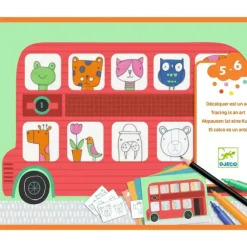 Online DJECO Tracing is an Art Drawing