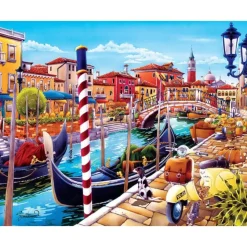Outlet MasterPieces Travel Diary - Venice - 550 Piece Puzzle