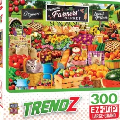 Clearance MasterPieces Trendz - Farmer's Market - 300 Piece EZGrip Puzzle