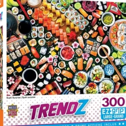 Discount MasterPieces Trendz - Sushi Surprise - 300 Piece EzGrip Puzzle
