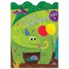 Hot Peaceable Kingdom Tri Fold Birthday Card - Dinosaur