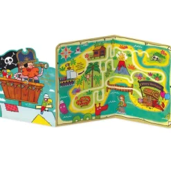 New Peaceable Kingdom Tri Fold Birthday Card - Pirate