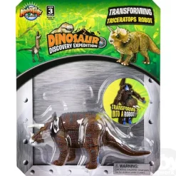Adventure Planet Triceratops Robot Action Figure