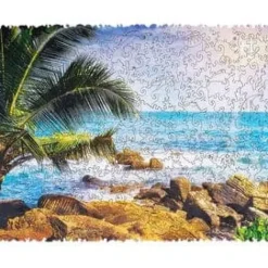 Outlet Unidragon Tropical Beach Wooden Jigsaw Puzzle