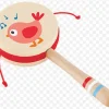Outlet Hape Twittering Bird Drum Sd Rattle