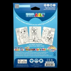 Online Ooly Undercover Art Hidden Pattern Coloring Activity Art Cards - Dog Days