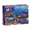 Discount Melissa u0026 Doug Underwater Floor Puzzle - 48 Pieces