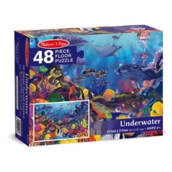 Discount Melissa u0026 Doug Underwater Floor Puzzle - 48 Pieces