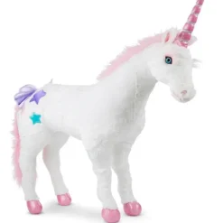 Sale Melissa u0026 Doug Unicorn - Lifelike Animal Giant Plush