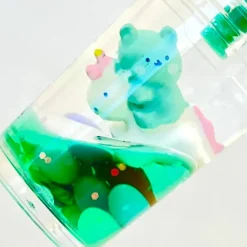 Hot BC Mini Unicorn Bear Boba Key Charm