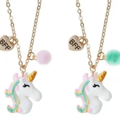 Best Creative Education Unicorn BFF Share & Tear Necklace Set (2 pcs)