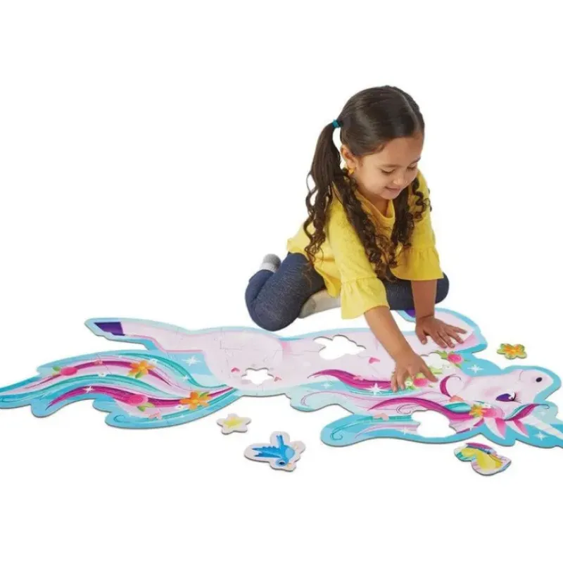 Best Peaceable Kingdom Unicorn Floor Puzzle 44 Pieces