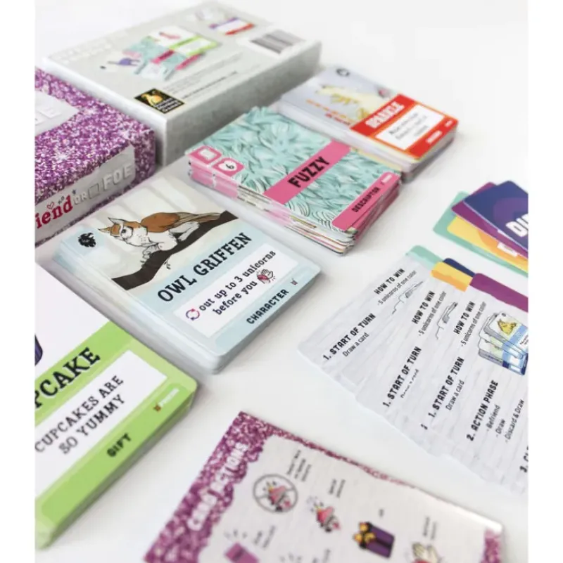 Best Golden Monkey Games Unicorns Friends or Foe Party Card Game for Kids & Adults
