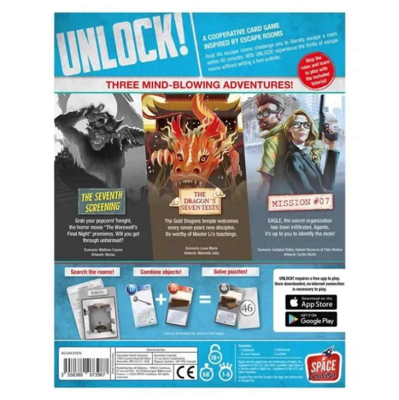 Sale Asmodee Unlock! - Epic Adventures