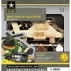 Sale MasterPieces U.S. Army - Apache Helicopter Wood Paint Kit