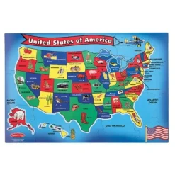 Discount Melissa u0026 Doug U.S.A. Map Floor Puzzle - 51 Pieces