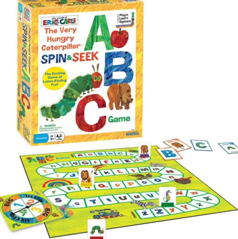 Sale University Games Very Hungry Caterpillar Spin & Seek ABC Game