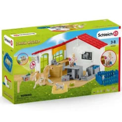 New Schleich Vet Practice With Pets