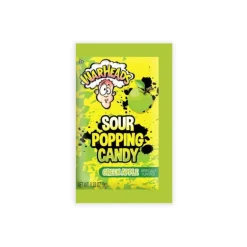 Impact Confections Warheads Sour Popping Candy - Green Apple