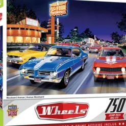 Outlet MasterPieces Wheels - Woodward Ave - 750 Piece Puzzle