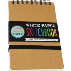 Discount Ooly White DIY Cover Sketchbook - Small