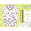 Clearance DJECO Wild Animals Coloring