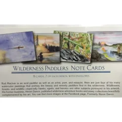 Online Legacy Bound Wilderness Paddler Notecard Pack
